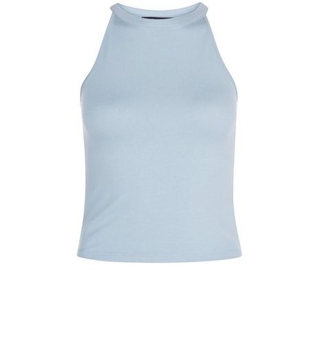 Teens Pale Blue Sleeveless Top | New Look