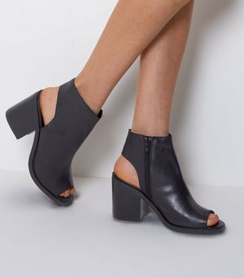 new look heel boots