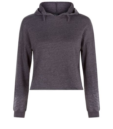 Teens Grey Acid Wash Hoodie | New Look