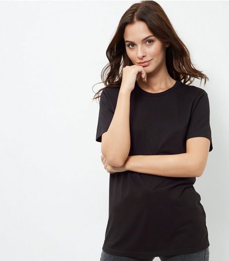 Black Boyfriend T-Shirt | New Look