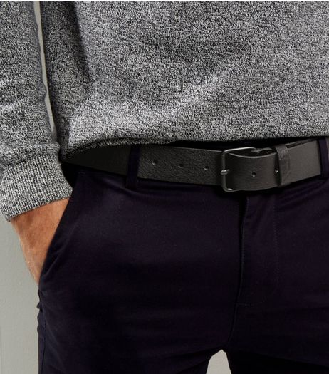 Black Leather Belt | New Look