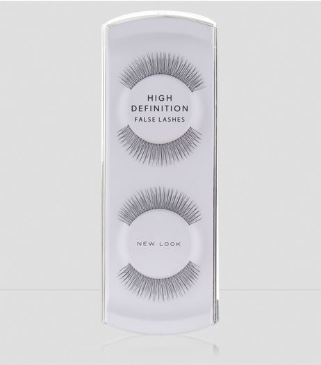 Black High Definiation False Lashes | New Look