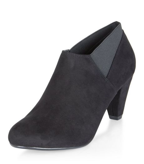 Teens Black Suedette Ankle Boots | New Look