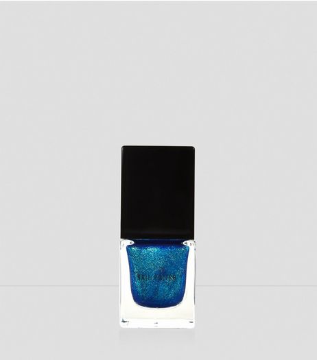 Mermaid Blue Metallic Nail Polish | New Look