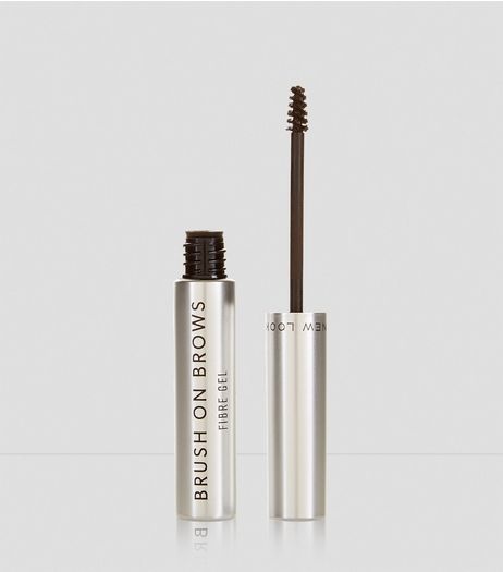 Dark Brown Brush On Brows Fibre Gel | New Look