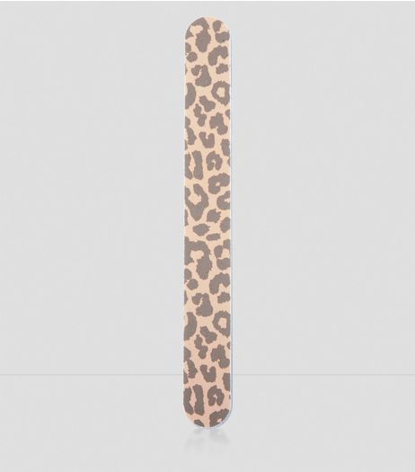 Leopard Print Nail File | New Look