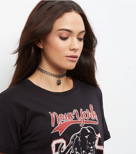 Black Halloween Choker | New Look