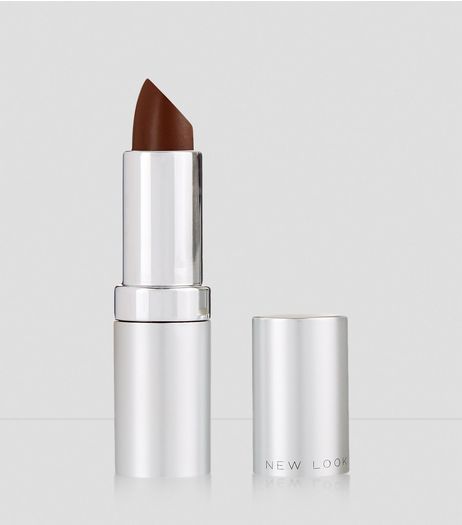 Dark Brown Moisturising Lipstick | New Look