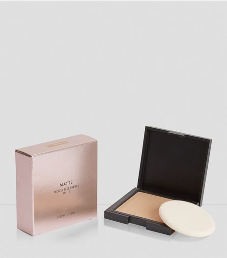 Natural Tan Matte Pressed Face Powder | New Look