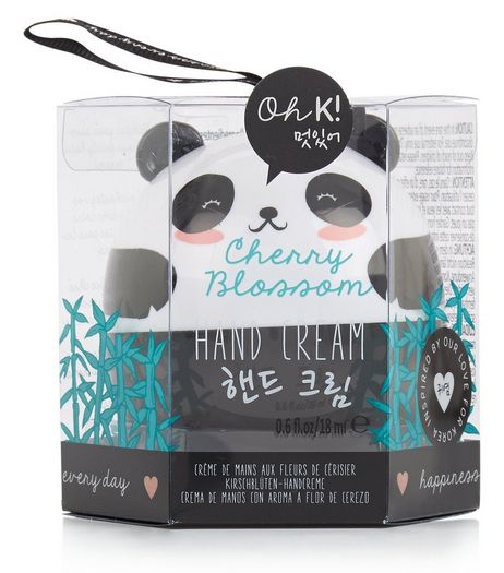 Black Oh K! Panda Hand Cream | New Look