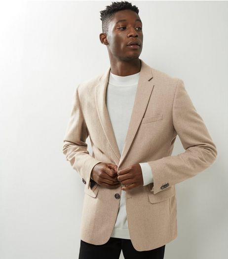 Camel Warm Handle Blazer | New Look