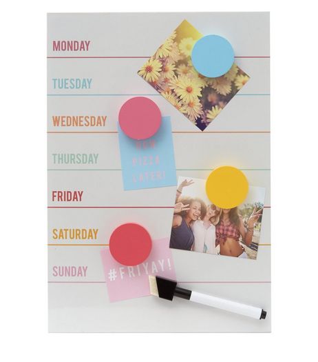Whiteboard Weekly Planner | New Look