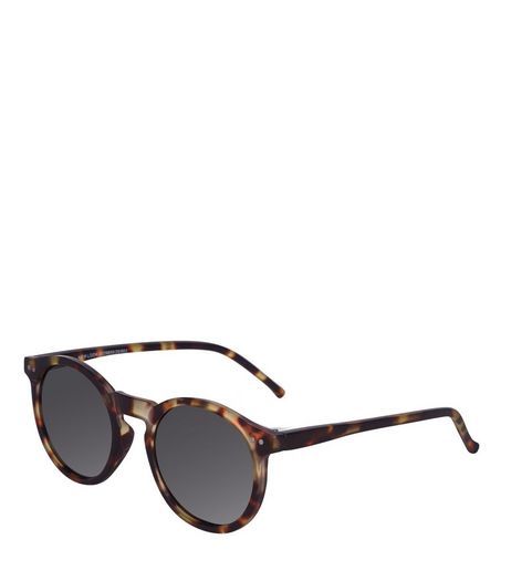 Brown Tortoiseshell Retro Sunglasses | New Look