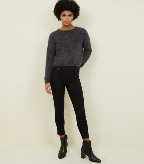 Black Emilee Jeggings | New Look