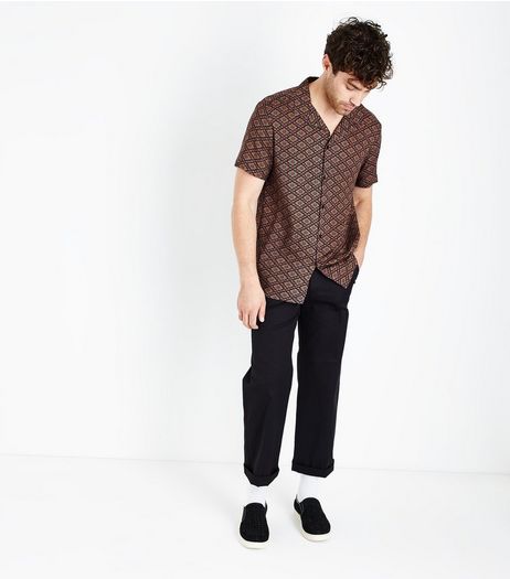 Black Wide Leg Trousers | New Look