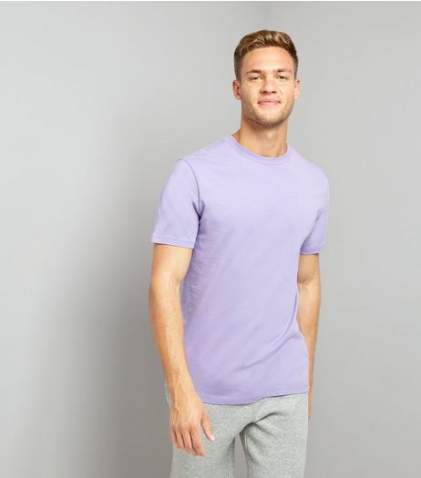 Lilac Crew Neck T-Shirt | New Look