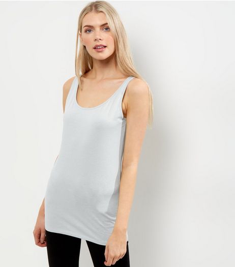 Mint Green Scoop Neck Vest | New Look