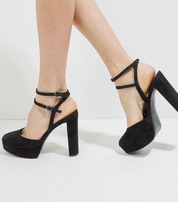 new look platform heels