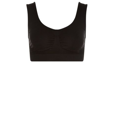 Maternity Black Sleeping Bra | New Look