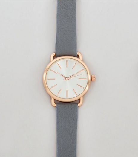 Grey Matte Watch | New Look