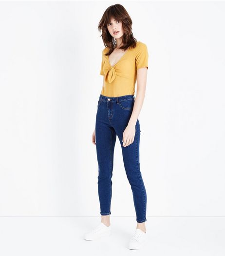 Blue Skinny Jenna Jeans | New Look