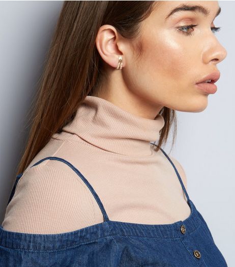 Gold Split Earrings | New Look