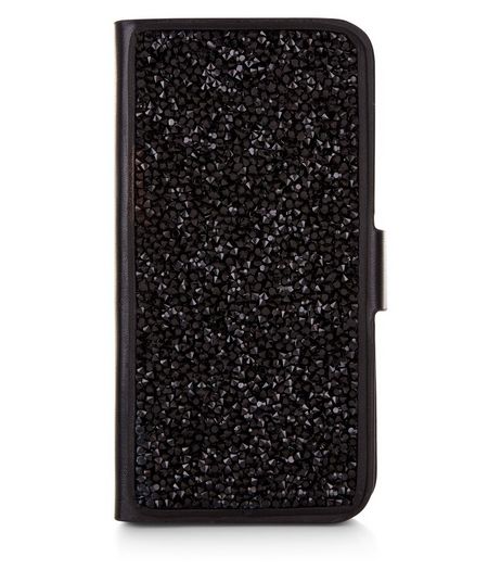 Black Glitter iPhone Case | New Look