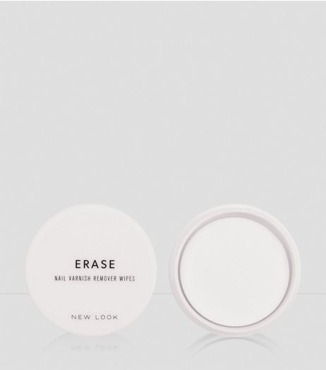 Erase Nail Varnish Remover Wipes | New Look