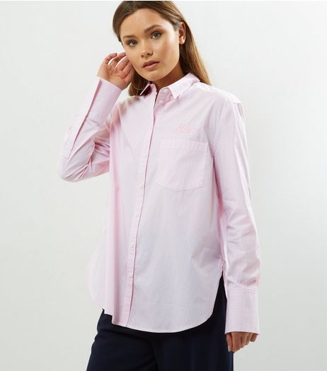 Pink Stripe Shirt | New Look
