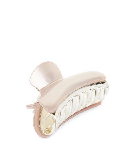 Pink Pearl Large Bulldog Clip | New Look