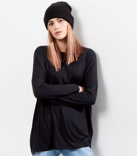 Black Long Sleeve Jumper | New Look