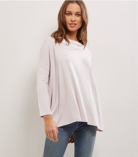 Lilac Long Sleeve Jumper | New Look