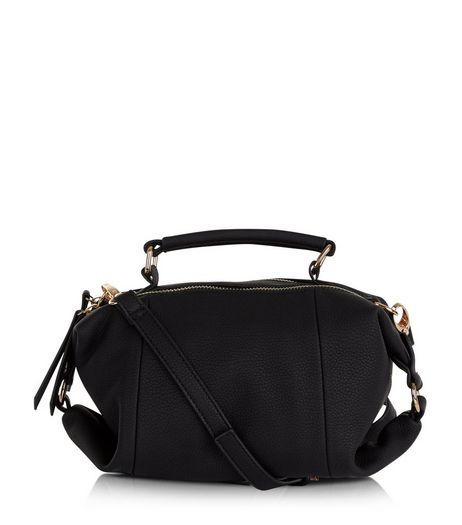 Black Mini Luggage Bag | New Look