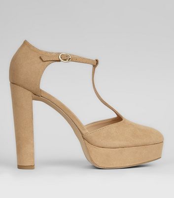 new look platform heels