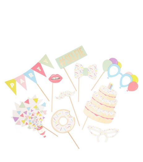 Mid Pink Party Props Pack | New Look