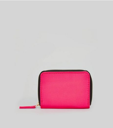 Neon Pink Cardholder | New Look