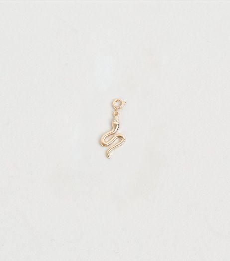 Gold Snake Charm | New Look