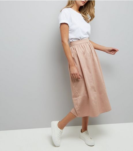 Pink Balloon Midi Skirt | New Look