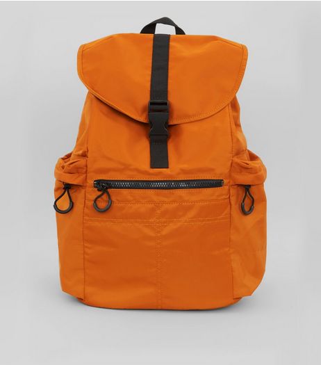 Orange Backpack | New Look