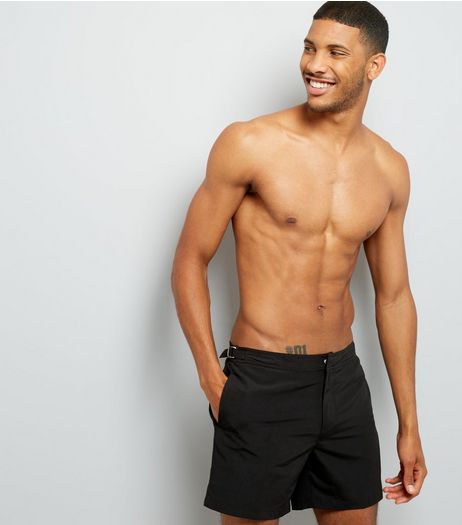 Black Board Shorts | New Look