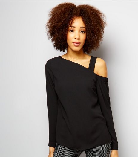 Black Off the Shoulder Top | New Look