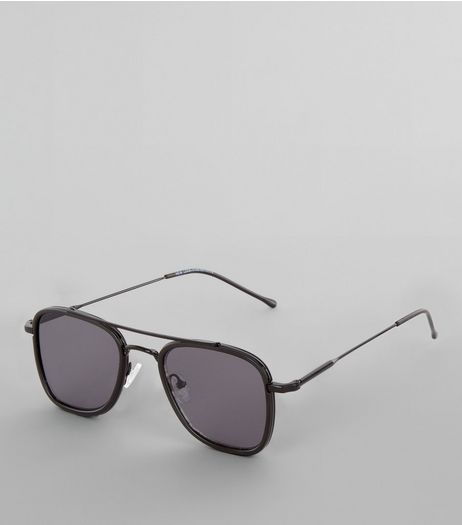 Black Square Sunglasses | New Look