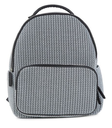 Black Mesh Backpack | New Look