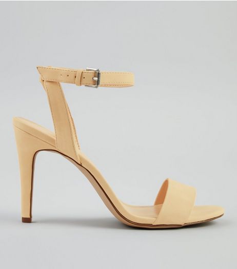 Mink Ankle Strap Heels | New Look