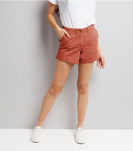 Light Brown Chino Shorts | New Look