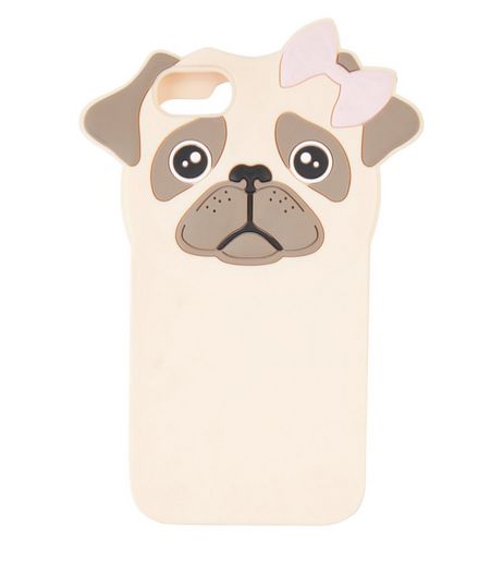 Mink Pug iPhone 6 Case | New Look