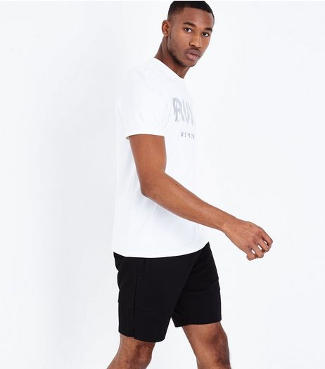 Black Jersey Sports Shorts | New Look