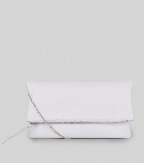 Lilac Fold Over Shoulder Bag | New Look