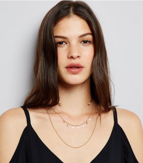 Gold Layered Chain Torque Necklace | New Look