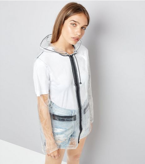 Black Clear Anorak | New Look